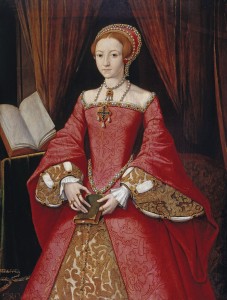 Elizabeth I as a young woman